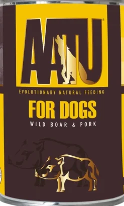 AATU 90/10 Wild Boar & Pork Tins (6x400 g)