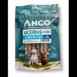 Anco Oceans+ Atlantic Cod Stick with Blueberry 70g