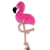 Beco Recycled Soft Dog Toy - Fernando the Flamingo