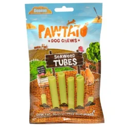 Benevo Pawtato Seaweed Tubes Dog Treats 90g