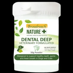 Broadreach Nature Dental Deep Care Powder for Dogs & Cats