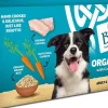 Burns Adult & Senior Wet Dog Food Trays Organic Chicken, Carrots & Brown Rice (12 x 150gm)