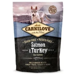 Carnilove Salmon & Turkey Puppy Food 1.5kg