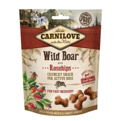 Carnilove Wild Boar with Rosehips Dog Treats 200g