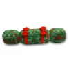 Christmas Cracker Green Dog Toy