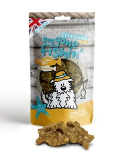 Dog Gone Fishin Red Fish with Glucosamine Crunchies 75gm