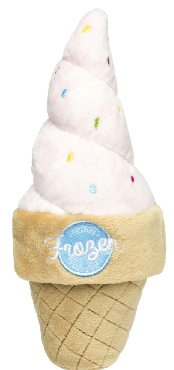 FuzzYard - Ice Cream Cone Dog Toy