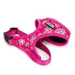 Great & Small Penrose Blossom Pink Mesh Harness