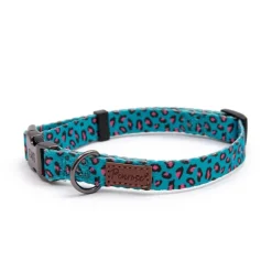 Great & Small Penrose Leopard Pink Spot Collar