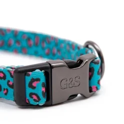 Great & Small Penrose Leopard Pink Spot Collar