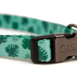 Great & Small Penrose Palm Leaf Green Collar