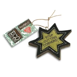 Green & Wild's - Stop Cutting Corners, Eco Dog Toy