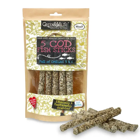 Green & Wilds Cod Fish Sticks