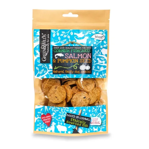 Green & Wild's Cornish Fishcakes With Pumpkin Seed 150g