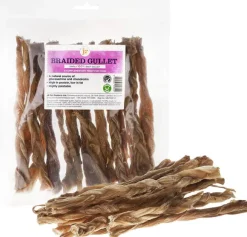 JR Pet Products - Braided Beef Gullet