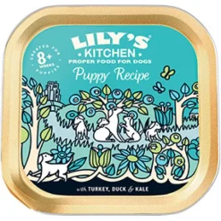 Lily's Kitchen Puppy Recipe With Turkey, Duck and Kale Wet Dog Food (10 x 150 g)