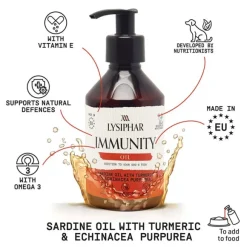 Lysiphar Immunity Oil Supplement for Dogs 250ml