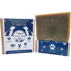 Mountain Garden Botanics - Shampoo Bar - Tea tree, Eucalyptus & Patchouli
