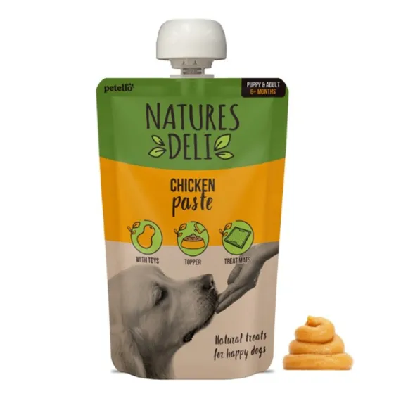Natures Deli Chicken Paste Pouch 100g