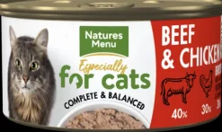 Natures Menu - Beef & Chicken Tins For Cats 85g