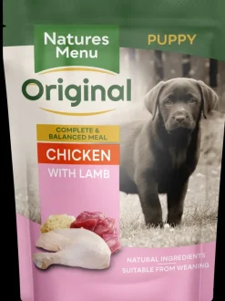 Natures Menu Chicken & Lamb Puppy Pouches (8x300g)