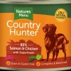 Natures Menu Country Hunter - Salmon & Chicken Tins 6x600g