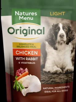 Natures Menu Light - Chicken & Rabbit Pouches (8x300g)
