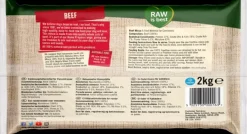 Natures Menu Raw - Freeflow Beef Mince 2kg (Frozen - Click & Collect Only)