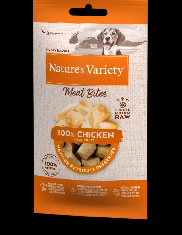 Natures Variety Freeze Dried Chicken Treats 20g