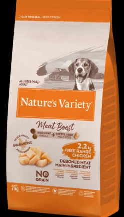 Natures Variety Meat Boost Adult Dog Food Chicken