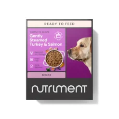 Nutriment - Gently Steamed Turkey & Salmon Senior Dog Food 395g