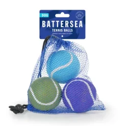Rosewood - Battersea Tennis Balls Dog Toys (3pk)