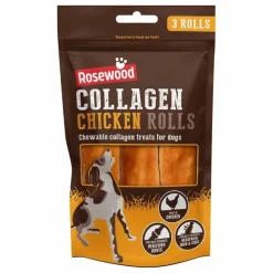 Rosewood Collagen Chicken Rolls 3pk