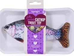 Rosewood Jolly Moggy Catnip Trout Cat Toy