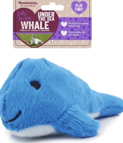 Rosewood Under the Sea Whale Cat Toy