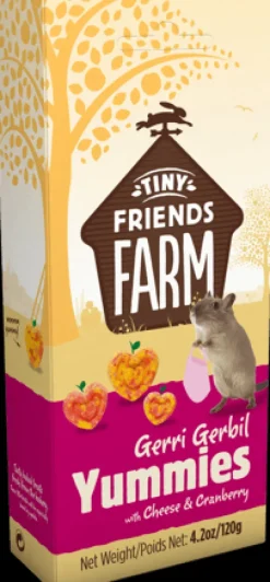 Tiny Friends Farm Gerri Gerbil Yummies Cheese & Cranberry