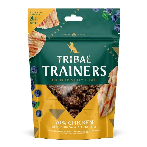 Tribal Trainers Chicken & Blueberry Dog Treats 80g