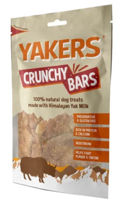 Yakers Crunchy Bars Dog Treats